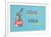 Stick to Me, Glue Pot-null-Framed Premium Giclee Print