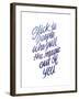 Stick To People Midnight Gradient-Ashley Santoro-Framed Giclee Print