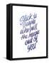 Stick To People Midnight Gradient-Ashley Santoro-Framed Stretched Canvas