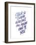 Stick To People Midnight Gradient-Ashley Santoro-Framed Giclee Print