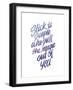 Stick To People Midnight Gradient-Ashley Santoro-Framed Giclee Print