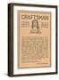 Stickley Craftsman Label-null-Framed Art Print