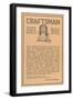 Stickley Craftsman Label-null-Framed Art Print