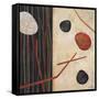 Sticks and Stones I-Glenys Porter-Framed Stretched Canvas