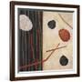 Sticks and Stones I-Glenys Porter-Framed Art Print