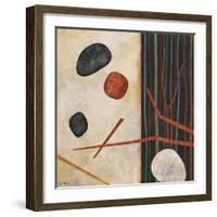 Sticks and Stones II-Glenys Porter-Framed Art Print