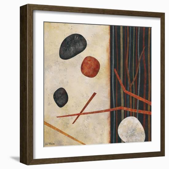Sticks and Stones II-Glenys Porter-Framed Art Print