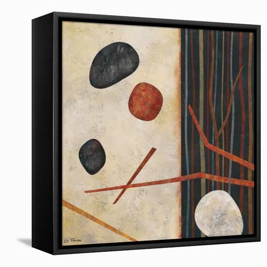 Sticks and Stones II-Glenys Porter-Framed Stretched Canvas