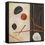 Sticks and Stones II-Glenys Porter-Framed Stretched Canvas