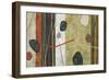 Sticks and Stones III-Glenys Porter-Framed Art Print