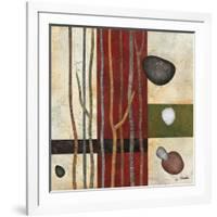 Sticks and Stones V-Glenys Porter-Framed Art Print