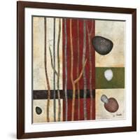 Sticks and Stones V-Glenys Porter-Framed Art Print