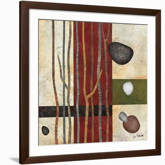 Sticks and Stones V-Glenys Porter-Framed Art Print