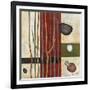 Sticks and Stones V-Glenys Porter-Framed Art Print