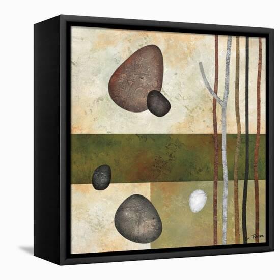 Sticks and Stones VI-Glenys Porter-Framed Stretched Canvas