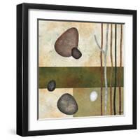Sticks and Stones VI-Glenys Porter-Framed Art Print