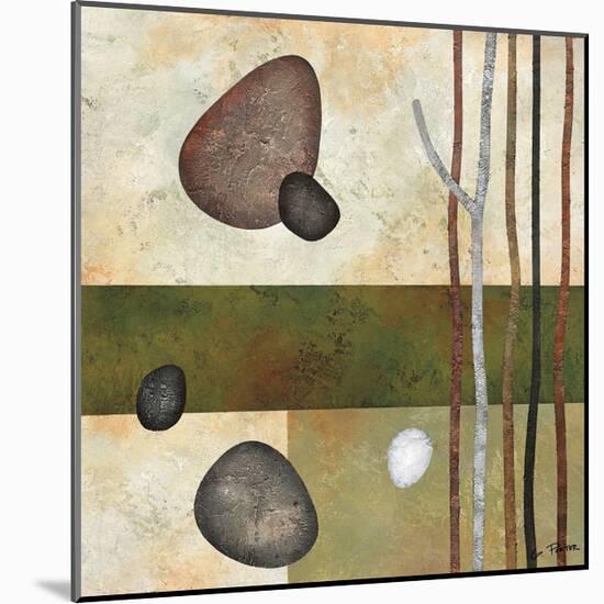 Sticks and Stones VI-Glenys Porter-Mounted Art Print