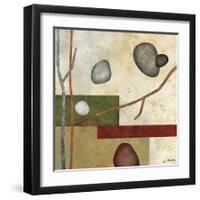 Sticks and Stones VII-Glenys Porter-Framed Art Print