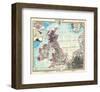 Stielers Handatlas 1891-null-Framed Art Print