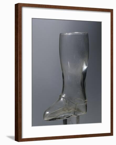 Stiffel Beer Glass, Molded Glass, Italy-null-Framed Giclee Print