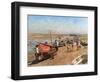 Stiffkey Freshes (Oil on Canvas)-Richard Foster-Framed Giclee Print