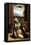 Stigmatization and Faint of Saint Catherine of Siena-Sodoma-Framed Stretched Canvas