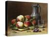 Stil Life of Fruit-Leon Charles Huber-Stretched Canvas