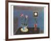 Stil Life with Wall-Clock-Walter Gramatté-Framed Collectable Print