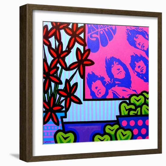 Stil Llife with the Beatles-John Nolan-Framed Premium Giclee Print