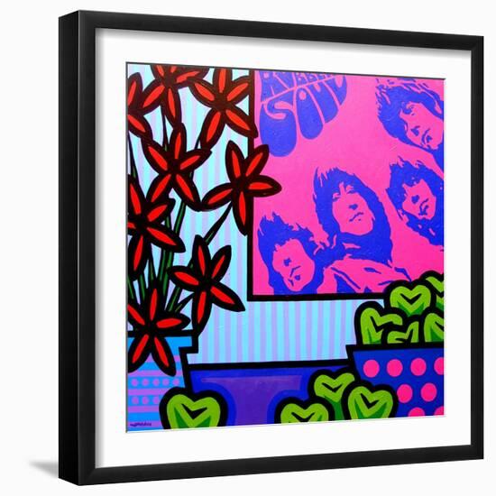 Stil Llife with the Beatles-John Nolan-Framed Giclee Print