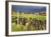 Stile in a Dry Stone Wall at Storiths, North Yorkshire, Yorkshire, England, United Kingdom, Europe-Mark Sunderland-Framed Photographic Print