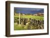 Stile in a Dry Stone Wall at Storiths, North Yorkshire, Yorkshire, England, United Kingdom, Europe-Mark Sunderland-Framed Photographic Print