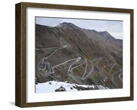 Stilfser Joch (Passo Stelvio), Suedtirol, Italy, Europe-Jochen Schlenker-Framed Photographic Print