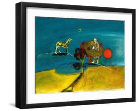 Still Blue Moment, 2004-Gigi Sudbury-Framed Giclee Print