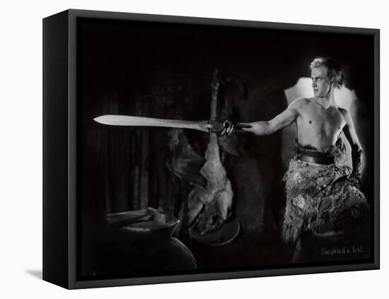 Still from the Film "Die Nibelungen: Siegfried" with Paul Richter, 1924-German photographer-Framed Stretched Canvas