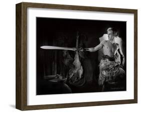 Still from the Film "Die Nibelungen: Siegfried" with Paul Richter, 1924-German photographer-Framed Photographic Print