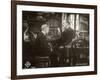 Still from the Film "The Blue Angel" with Emil Jannings and Rolf Mueller, 1930-German photographer-Framed Photographic Print