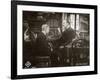 Still from the Film "The Blue Angel" with Emil Jannings and Rolf Mueller, 1930-German photographer-Framed Photographic Print