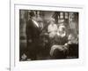 Still from the Film "The Blue Angel" with Marlene Dietrich, Kurt Gerron and Emil Jannings, 1930-German photographer-Framed Photographic Print