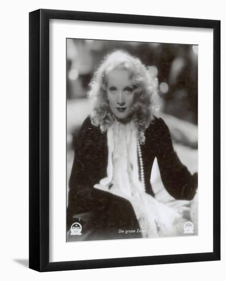 Still from the Film "The Scarlet Empress" with Marlene Dietrich, 1934-German photographer-Framed Photographic Print