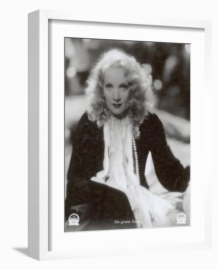 Still from the Film "The Scarlet Empress" with Marlene Dietrich, 1934-German photographer-Framed Photographic Print