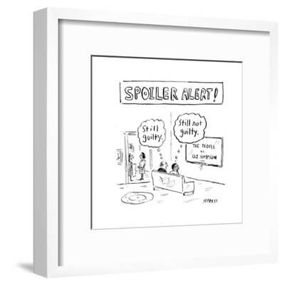 Still Guilty Still Not Guilty Cartoon Premium Giclee Print David Sipress Allposters Com