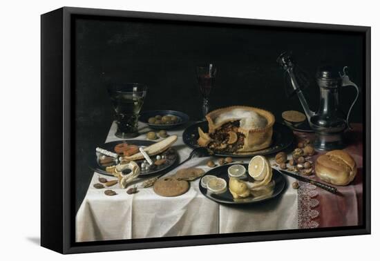 Still Life, 1625-30-Pieter Claesz-Framed Stretched Canvas