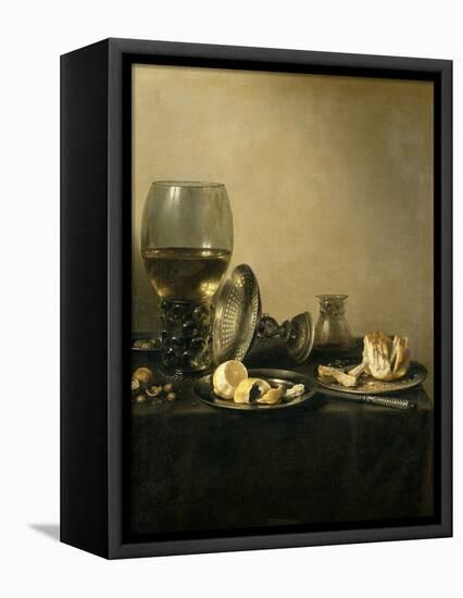 Still Life, 1637-Pieter Claesz-Framed Stretched Canvas