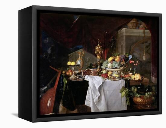 Still Life, 1640-Jan Davidsz. de Heem-Framed Stretched Canvas