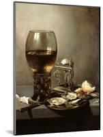 Still Life, 1643-Pieter Claesz-Mounted Giclee Print