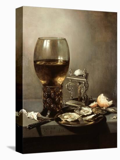 Still Life, 1643-Pieter Claesz-Stretched Canvas