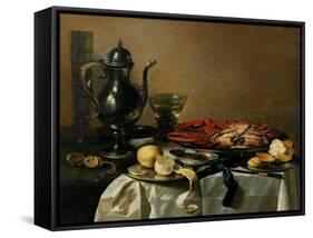 Still Life, 1643-Pieter Claesz-Framed Stretched Canvas