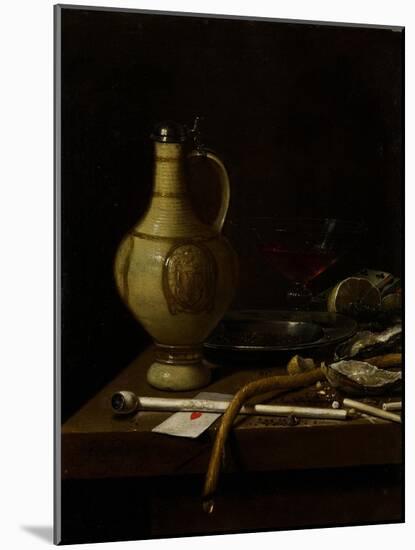 Still Life, 1658-Jan Jansz. van de Velde-Mounted Giclee Print