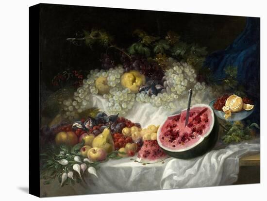 Still Life, 1849-Eugenio Lucas Velazquez-Stretched Canvas